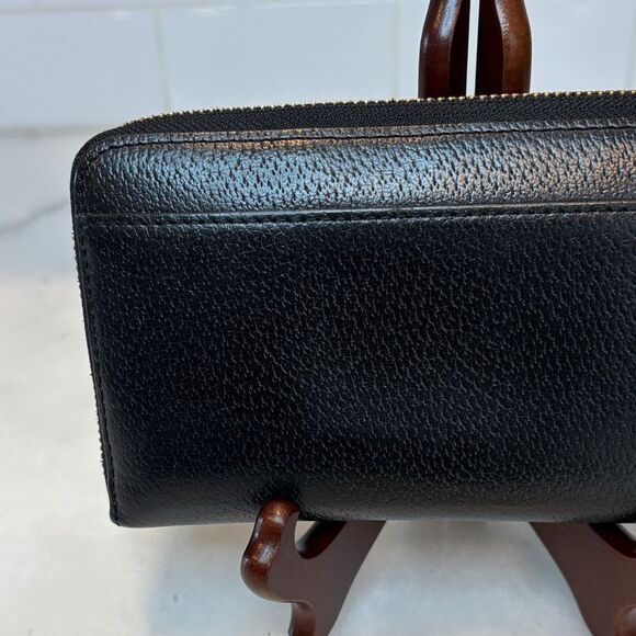 Kate Spade Wallet Leather Two-Tone Classic Bow Full Zip Continental Wallet - Picture 5 of 16